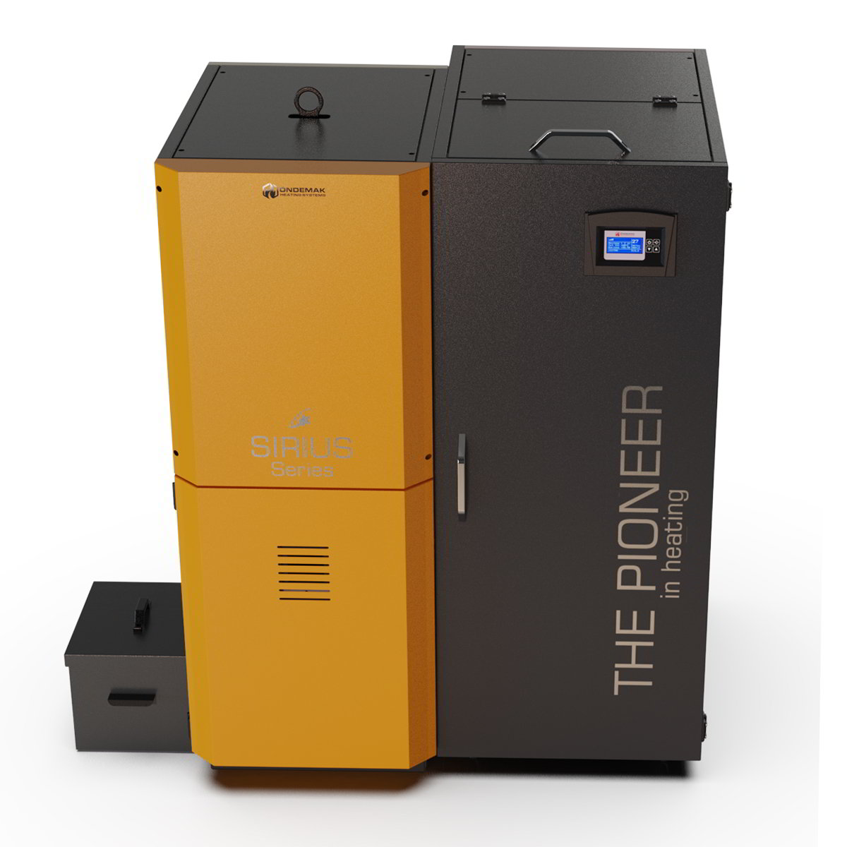 cazan pe peleti ondemak SERIA SIRIUS fata