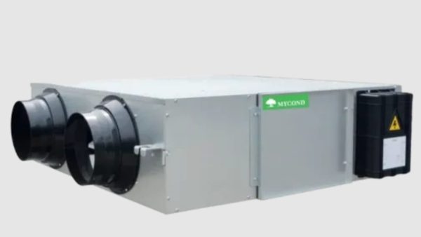 Unități de ventilație cu recuperare entalpică Mycond MVI-W, 1500–3000 m³/h